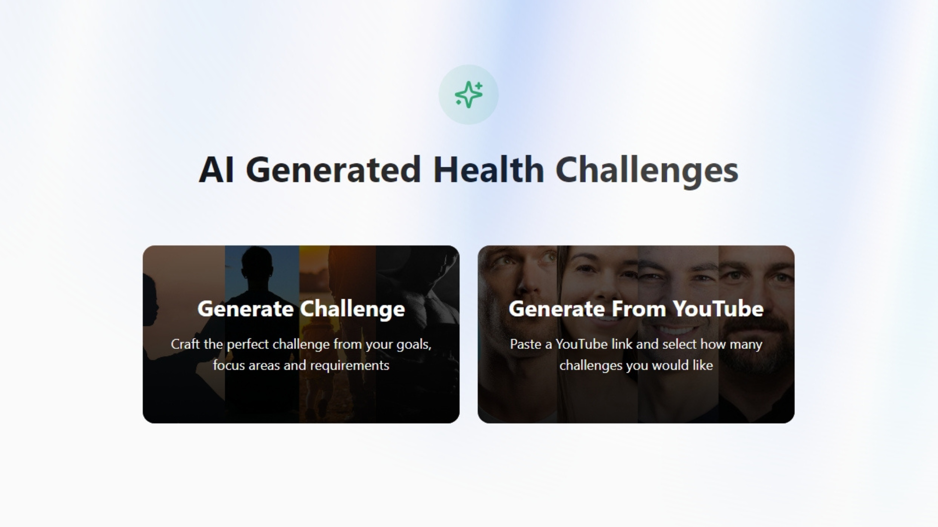 AI generated health challenges